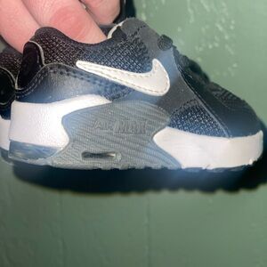 Nike Kids Air Max Black and White Sneakers